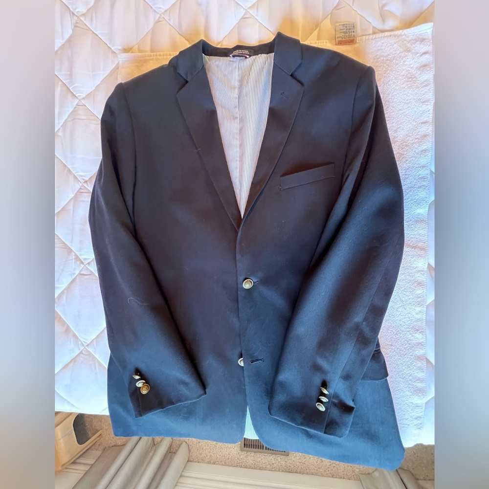 Big Boy’s Blue Blazer.   Size 20.   Tommy Hilfiger